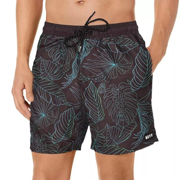 NEFF Men's Daily Hot Tub Board Shorts Size L | Swim Trunks | NWT - Picture 1 of 3